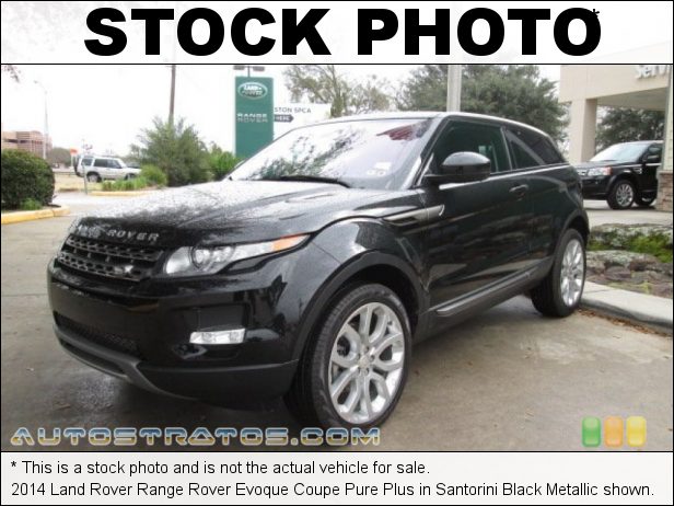 Stock photo for this 2014 Land Rover Range Rover Evoque Pure Plus 2.0 Liter DI Turbocharged DOHC 16-Valve VVT 4 Cylinder 9 Speed ZF Automatic