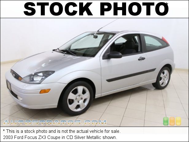 Stock photo for this 2003 Ford Focus ZX3 Coupe 2.0L DOHC 16V Zetec 4 Cylinder 5 Speed Manual