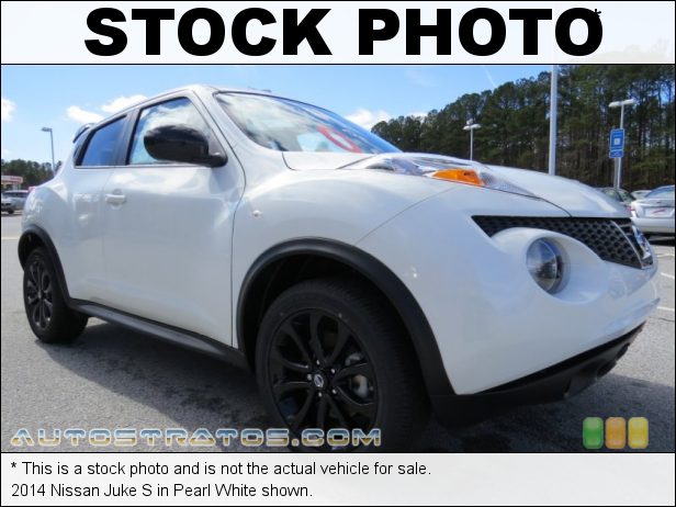 Stock photo for this 2014 Nissan Juke S 1.6 Liter DIG Turbocharged DOHC 16-Valve CVTCS 4 Cylinder Xtronic CVT Automatic