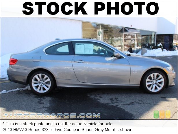 Stock photo for this 2013 BMW 3 Series 328i xDrive Coupe 3.0 Liter DOHC 24-Valve VVT Inline 6 Cylinder 6 Speed Automatic
