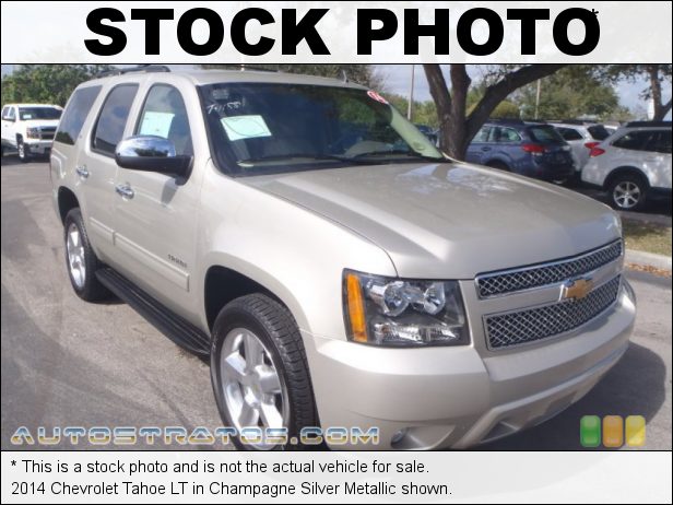 Stock photo for this 2014 Chevrolet Tahoe LT 5.3 Liter Flex-Fuel OHV 16-Valve VVT V8 6 Speed Automatic