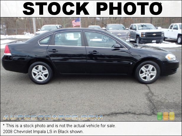 Stock photo for this 2008 Chevrolet Impala LS 3.5L Flex Fuel OHV 12V VVT LZE V6 4 Speed Automatic