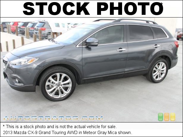 Stock photo for this 2013 Mazda CX-9 Grand Touring AWD 3.7 Liter DOHC 24-Valve VVT V6 6 Speed Sport Automatic