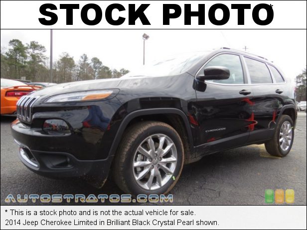 Stock photo for this 2014 Jeep Cherokee Limited 3.2 Liter DOHC 24-Valve VVT V6 9 Speed Automatic