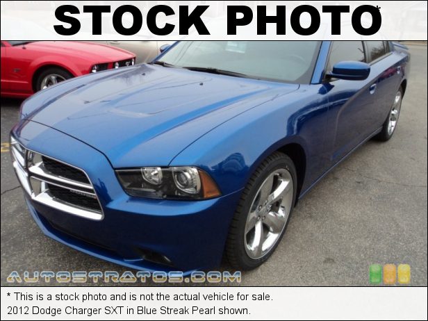 Stock photo for this 2012 Dodge Charger SXT 3.6 Liter DOHC 24-Valve Pentastar V6 8 Speed Automatic