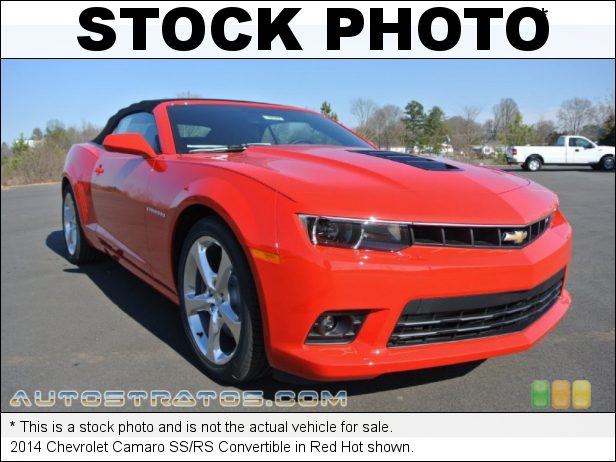Stock photo for this 2014 Chevrolet Camaro SS Convertible 6.2 Liter OHV 16-Valve V8 6 Speed Automatic