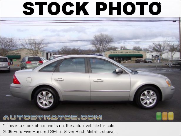 Stock photo for this 2006 Ford Five Hundred SEL 3.0L DOHC 24V Duratec V6 6 Speed Automatic