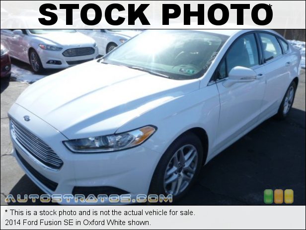 Stock photo for this 2014 Ford Fusion SE 2.5 Liter DOHC 16-Valve Duratec 4 Cylinder 6 Speed SelectShift Automatic