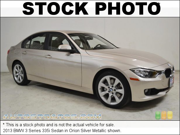 Stock photo for this 2013 BMW 3 Series 335i Sedan 3.0 Liter DI TwinPower Turbocharged DOHC 24-Valve VVT Inline 6 C 8 Speed Automatic