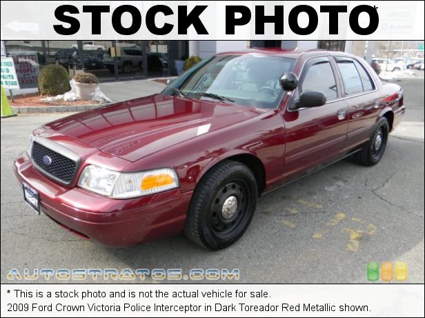 Stock photo for this 2009 Ford Crown Victoria Police Interceptor 4.6 Liter SOHC 16-Valve V8 4 Speed Automatic