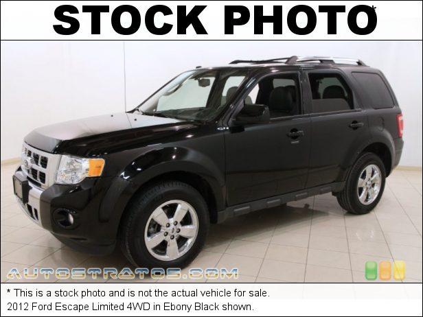 Stock photo for this 2012 Ford Escape Limited 4WD 2.5 Liter DOHC 16-Valve Duratec 4 Cylinder 6 Speed Automatic
