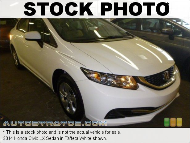 Stock photo for this 2015 Honda Civic LX Sedan 1.8 Liter SOHC 16-Valve i-VTEC 4 Cylinder CVT Automatic