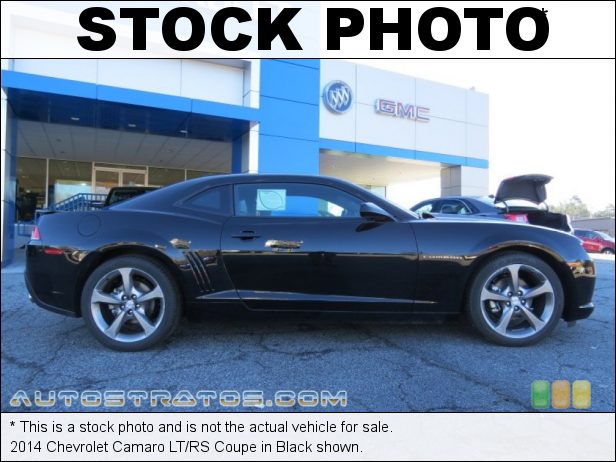 Stock photo for this 2014 Chevrolet Camaro Coupe 3.6 Liter DI DOHC 24-Valve VVT V6 6 Speed Automatic