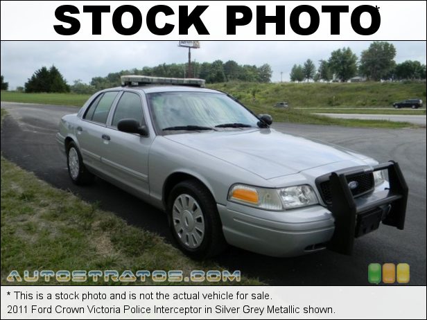 Stock photo for this 2011 Ford Crown Victoria Police Interceptor 4.6 Liter SOHC 16-Valve Flex-Fuel V8 4 Speed Automatic