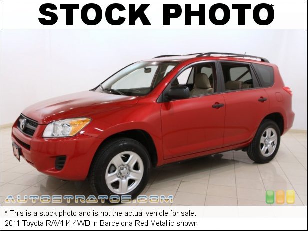 Stock photo for this 2011 Toyota RAV4 I4 4WD 2.5 Liter DOHC 16-Valve Dual VVT-i 4 Cylinder 4 Speed ECT-i Automatic