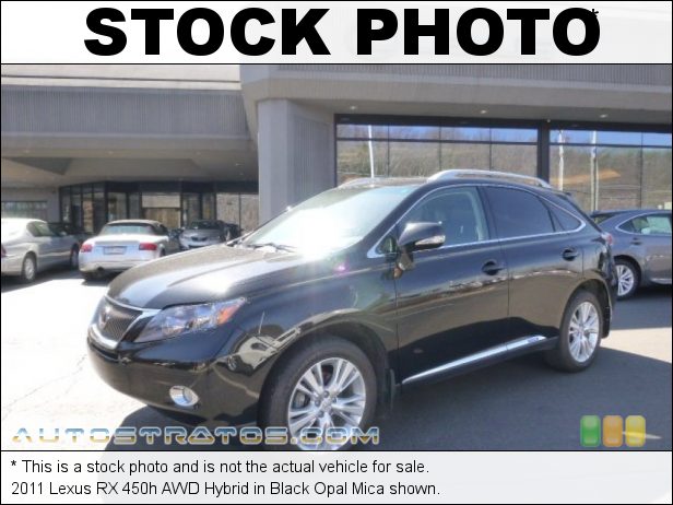 Stock photo for this 2011 Lexus RX 450h AWD Hybrid 3.5 Liter h DOHC 24-Valve VVT-i V6 Gasoline/Electric Hybrid ECVT-i Automatic Stock photo for this 2011 Lexus RX 450h AWD Hybrid 3.5 Liter h DOHC 24-Valve VVT-i V6 Gasoline/Electric Hybrid ECVT-i Automatic