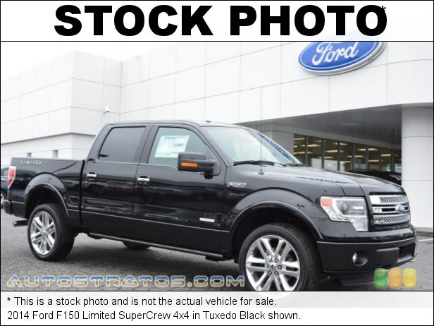 Stock photo for this 2014 Ford F150 Limited SuperCrew 4x4 3.5 Liter EcoBoost DI Turbocharged DOHC 24-Valve Ti-VCT V6 6 Speed Automatic