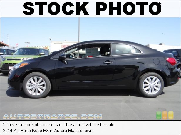Stock photo for this 2014 Kia Forte Koup EX 2.0 Liter GDI DOHC 16-Valve CVVT 4 Cylinder 6 Speed Automatic