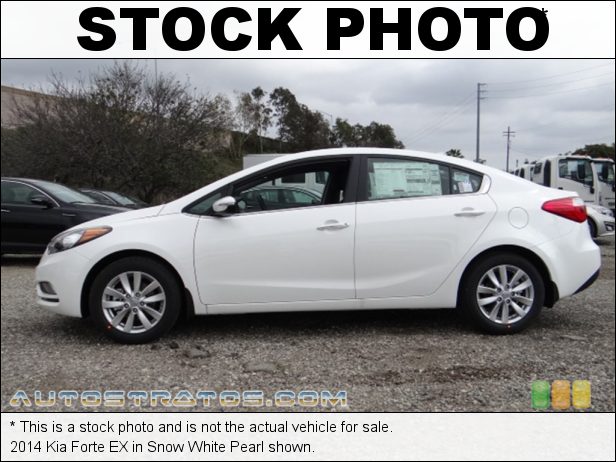 Stock photo for this 2014 Kia Forte EX 2.0 Liter DOHC 16-Valve CVVT 4 Cylinder 6 Speed Sportmatic Automatic