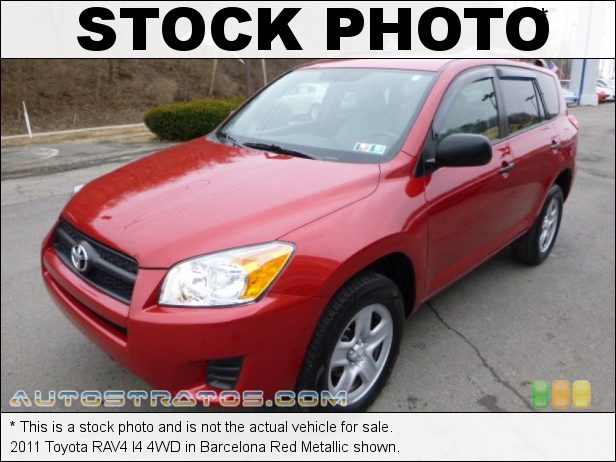 Stock photo for this 2011 Toyota RAV4 I4 4WD 2.5 Liter DOHC 16-Valve Dual VVT-i 4 Cylinder 4 Speed ECT-i Automatic