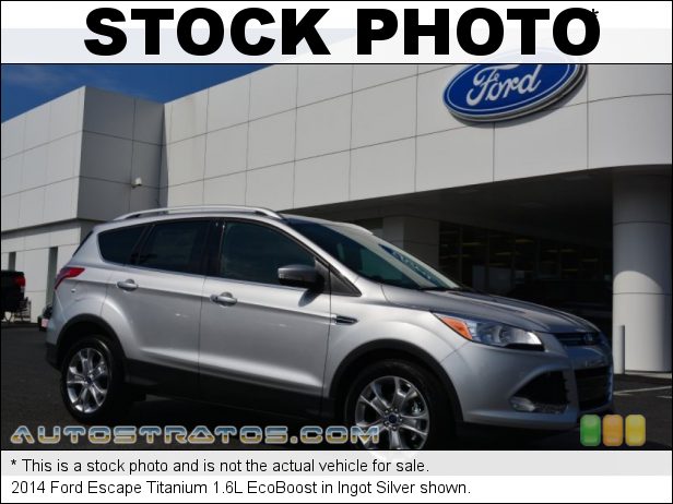 Stock photo for this 2014 Ford Escape Titanium 1.6L EcoBoost 1.6 Liter GTDI Turbocharged DOHC 16-Valve Ti-VCT EcoBoost 4 Cyli 6 Speed SelectShift Automatic Stock photo for this 2014 Ford Escape Titanium 1.6L EcoBoost 1.6 Liter GTDI Turbocharged DOHC 16-Valve Ti-VCT EcoBoost 4 Cyli 6 Speed SelectShift Automatic