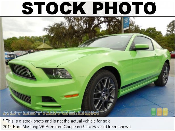 Stock photo for this 2014 Ford Mustang V6 Premium Coupe 3.7 Liter DOHC 24-Valve Ti-VCT V6 6 Speed Automatic