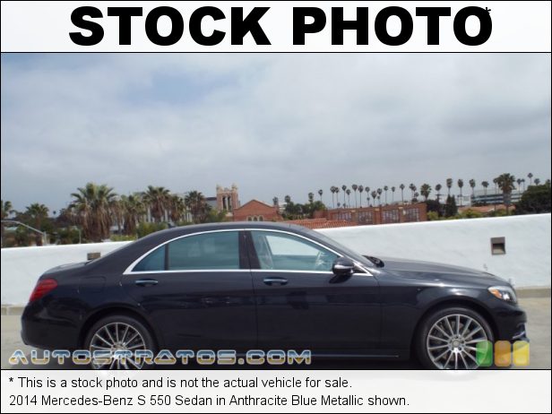 Stock photo for this 2014 Mercedes-Benz S 550 Sedan 4.6 Liter Twin-Turbocharged DOHC 32-Valve VVT V8 7 Speed Automatic