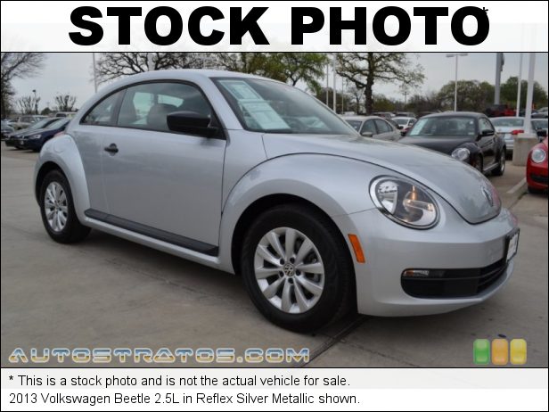 Stock photo for this 2013 Volkswagen Beetle 2.5L 2.5 Liter DOHC 20-Valve VVT 5 Cylinder 6 Speed Tiptronic Automatic