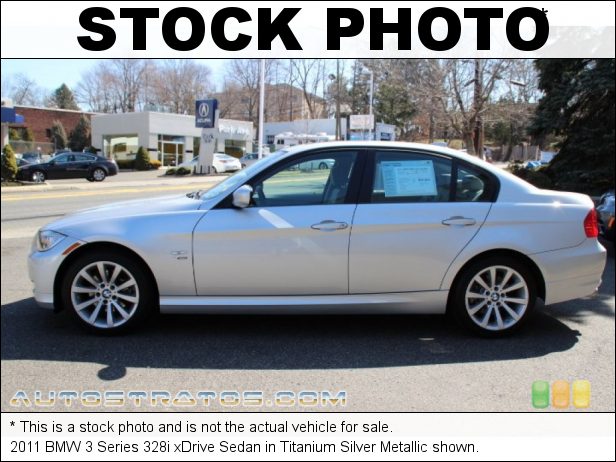 Stock photo for this 2011 BMW 3 Series 328i xDrive Sedan 3.0 Liter DOHC 24-Valve VVT Inline 6 Cylinder 6 Speed Steptronic Automatic