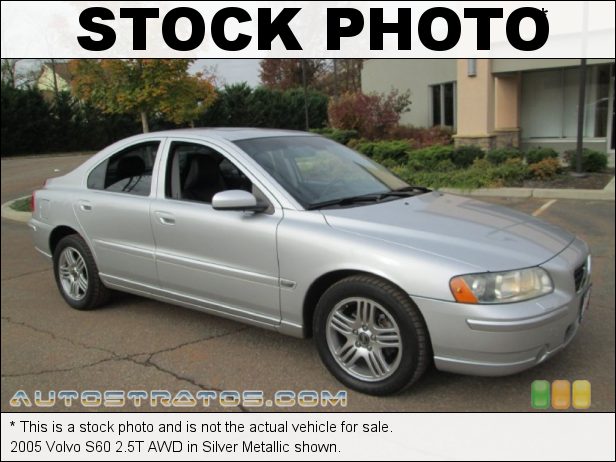 Stock photo for this 2006 Volvo S60 2.5T AWD 2.5 Liter Turbocharged DOHC 20-Valve Inline 5 Cylinder 5 Speed Automatic