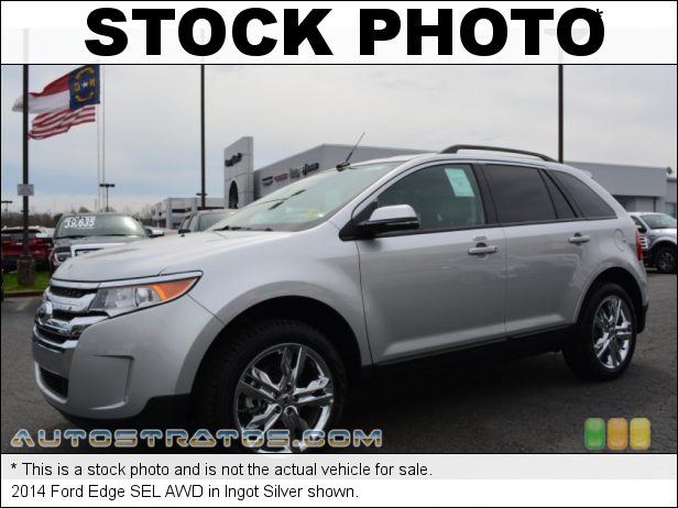Stock photo for this 2014 Ford Edge SEL AWD 3.5 Liter DOHC 24-Valve Ti-VCT V6 6 Speed Automatic