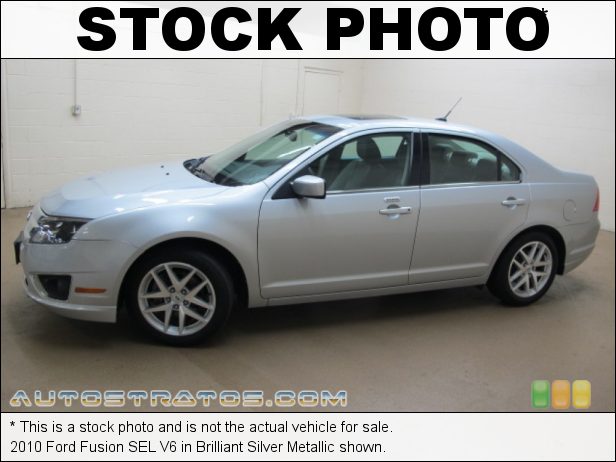 Stock photo for this 2010 Ford Fusion SEL V6 3.0 Liter DOHC 24-Valve VVT Duratec Flex-Fuel V6 6 Speed Selectshift Automatic