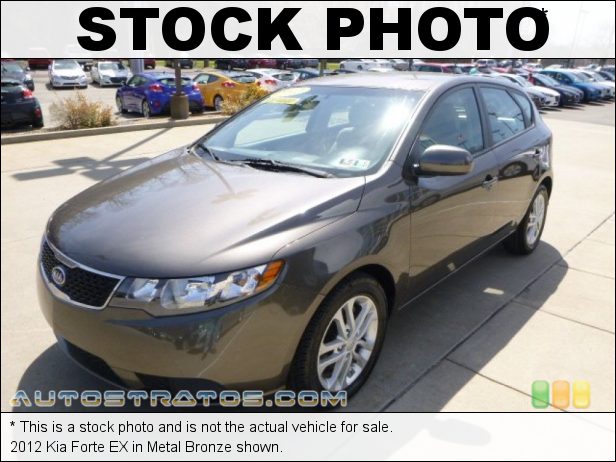 Stock photo for this 2012 Kia Forte EX 2.0 Liter DOHC 16-Valve CVVT 4 Cylinder 6 Speed Sportmatic Automatic