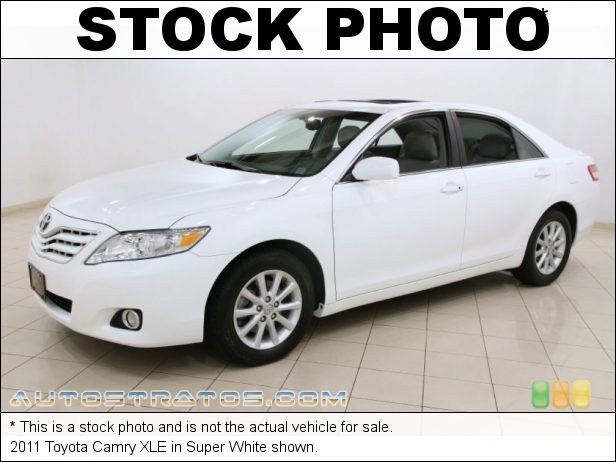 Stock photo for this 2011 Toyota Camry XLE 2.5 Liter DOHC 16-Valve Dual VVT-i 4 Cylinder 6 Speed ECT-i Automatic Stock photo for this 2011 Toyota Camry XLE 2.5 Liter DOHC 16-Valve Dual VVT-i 4 Cylinder 6 Speed ECT-i Automatic