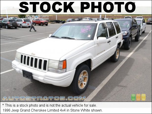Stock photo for this 1995 Jeep Grand Cherokee Limited 4x4 5.2 Liter OHV 16-Valve V8 4 Speed Automatic