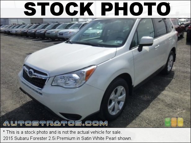 Stock photo for this 2015 Subaru Forester 2.5i Premium 2.5 Liter DOHC 16-Valve VVT Flat 4 Cylinder Lineartronic CVT Automatic