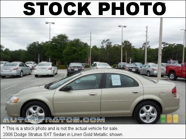 Stock photo for this 2006 Dodge Stratus SXT Sedan 2.4 Liter DOHC 16V 4 Cylinder 4 Speed Automatic