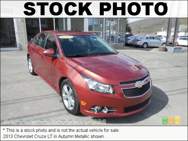 Stock photo for this 2013 Chevrolet Cruze LT 1.4 Liter DI Turbocharged DOHC 16-Valve VVT 4 Cylinder 6 Speed Manual