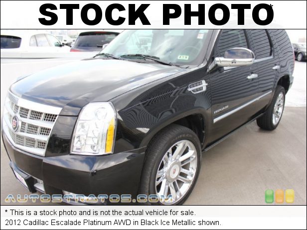 Stock photo for this 2012 Cadillac Escalade Platinum AWD 6.2 Liter OHV 16-Valve Flex-Fuel V8 6 Speed Automatic