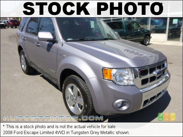 Stock photo for this 2008 Ford Escape Limited 4WD 3.0 Liter DOHC 24-Valve Duratec V6 4 Speed Automatic