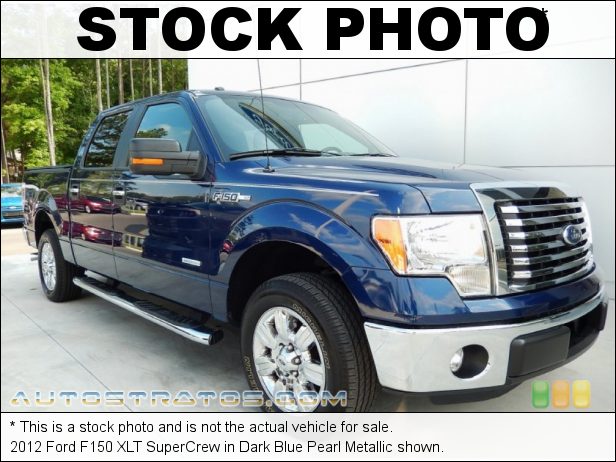 Stock photo for this 2012 Ford F150 XLT SuperCrew 3.5 Liter EcoBoost DI Turbocharged DOHC 24-Valve Ti-VCT V6 6 Speed Automatic