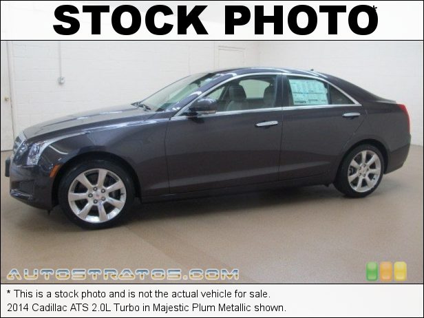 Stock photo for this 2014 Cadillac ATS 2.0L Turbo 2.0 Liter DI Turbocharged DOHC 16-Valve VVT 4 Cylinder 6 Speed Automatic
