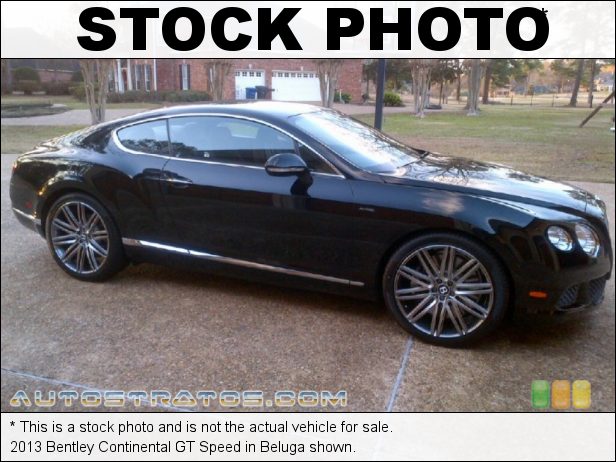 Stock photo for this 2013 Bentley Continental GT Speed 6.0 Liter Twin-Turbocharged DOHC 48-Valve VVT W12 8 Speed ZF Automatic