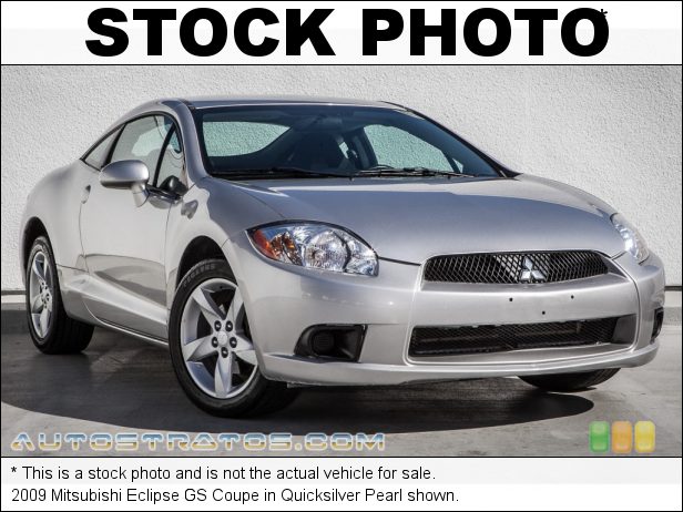 Stock photo for this 2009 Mitsubishi Eclipse GS Coupe 2.4 Liter SOHC 16-Valve MIVEC 4 Cylinder 4 Speed Sportronic Automatic
