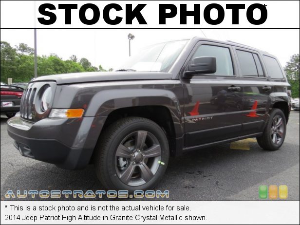 Stock photo for this 2014 Jeep Patriot High Altitude 2.0 Liter DOHC 16-Valve Dual VVT 4 Cylinder 6 Speed Automatic