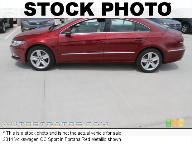 Stock photo for this 2014 Volkswagen CC  2.0 Liter FSI Turbocharged DOHC 16-Valve VVT 4 Cylinder 6 Speed DSG Dual-Clutch Automatic