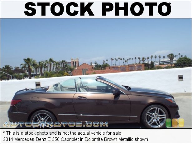 Stock photo for this 2014 Mercedes-Benz E 350 Cabriolet 3.5 Liter DI DOHC 24-Valve VVT V6 7 Speed Automatic