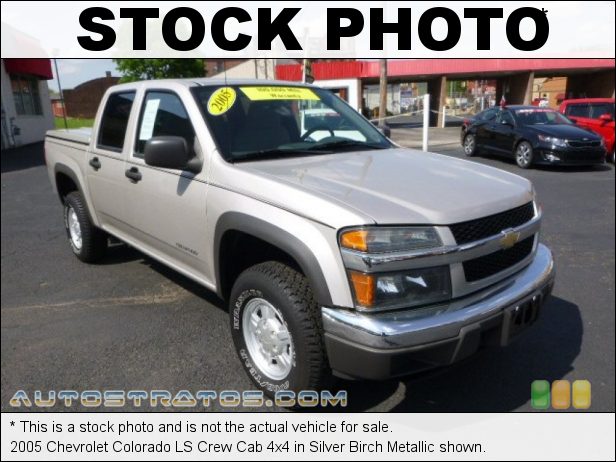 Stock photo for this 2005 Chevrolet Colorado Crew Cab 4x4 3.5L DOHC 20V Inline 5 Cylinder 4 Speed Automatic
