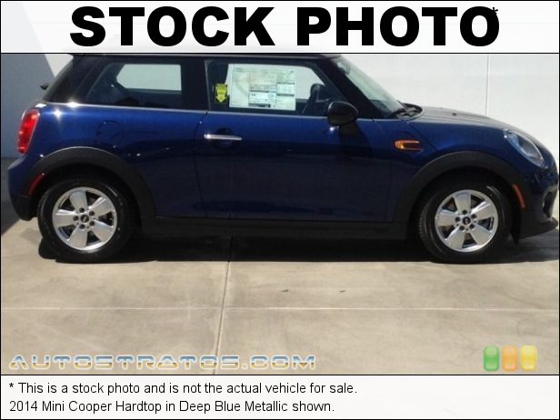 Stock photo for this 2014 Mini Cooper Hardtop 1.5 Liter TwinPower Turbocharged DOHC 12-Valve VVT 3 Cylinder 6 Speed Automatic