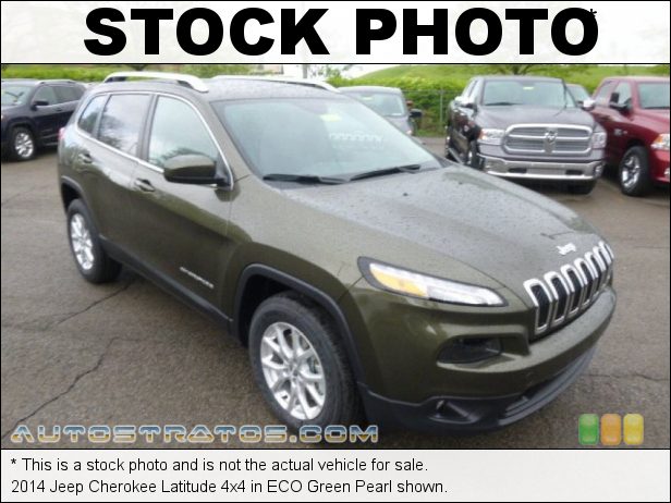 Stock photo for this 2014 Jeep Cherokee Latitude 4x4 2.4 Liter SOHC 16-Valve MultiAir 4 Cylinder 9 Speed Automatic